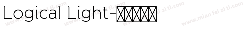 Logical Light字体转换